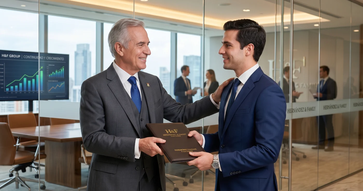 Transición generacional empresarial
